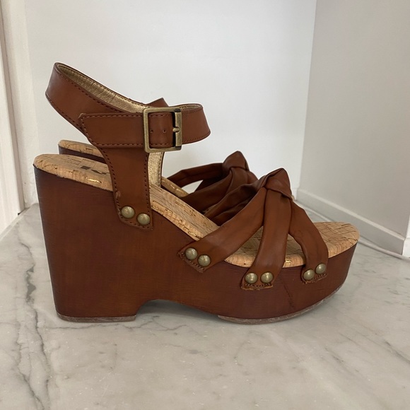 NWOT KORK EASE Leather Sandals - Picture 7 of 11